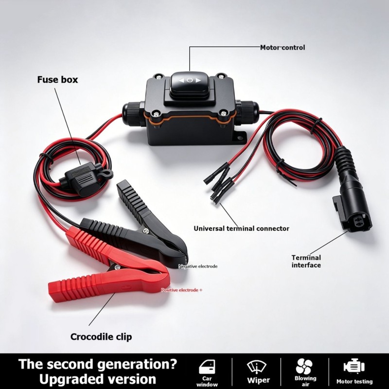 Tester silnika DC 12V do samoc – Brake Caliper recenzja i cena