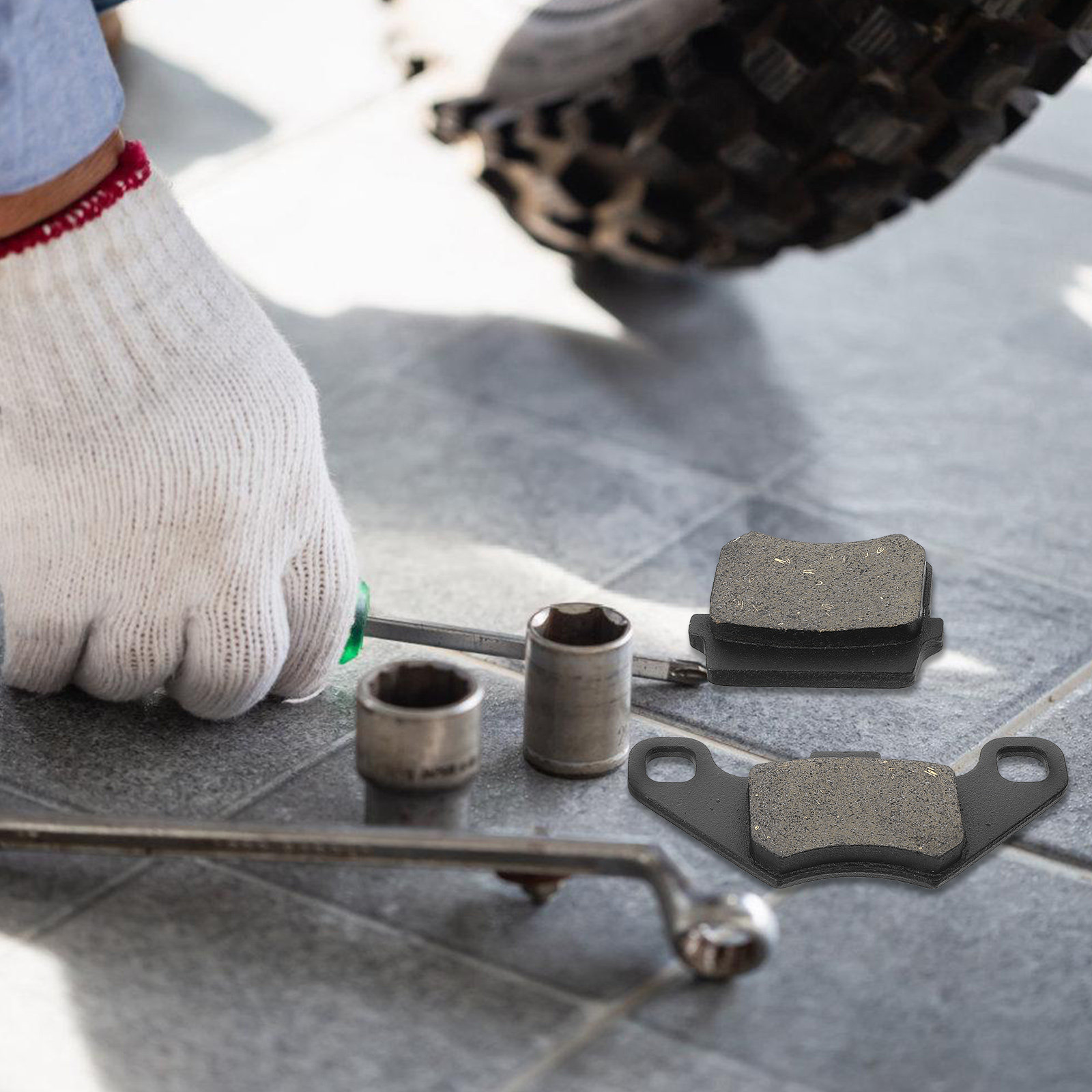 1 zestaw klocków hamulcowych d – Motorcycle Brake Pads recenzja i cena