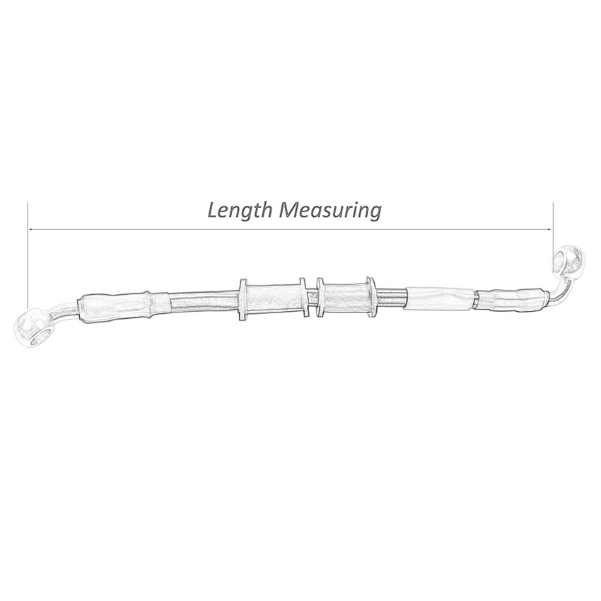 400mm-2400mm Wąż hamulcowy Hyd – Brake Line Motorcycle recenzja i cena